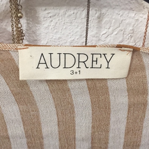 Audrey 3+1 Striped Tie Long Sleeve - Picture 3 of 3